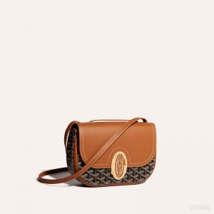 Goyard 233 bag Mustat Ruskea | GMPL4962