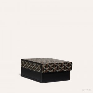 Goyard 4 WATCH CASE Mustat | HHDF2329