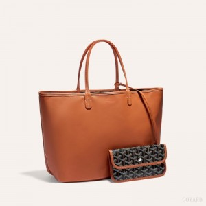 Goyard ANJOU PM BAG Mustat Ruskea | VJHL7646