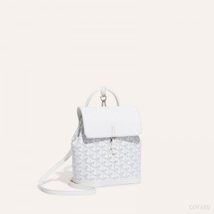 Goyard Alpin Mini Backpack Valkoinen | XBOR4467