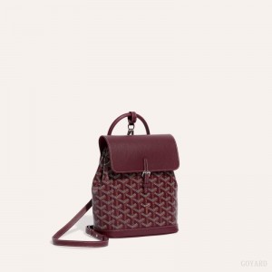 Goyard Alpin Mini Backpack Viininpunainen | RHUN0233