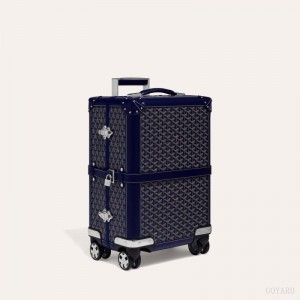 Goyard BOURGET PM TROLLEY CASE Laivastonsininen Sininen | APCS8269