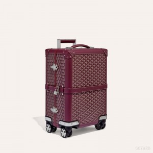 Goyard BOURGET PM TROLLEY CASE Viininpunainen | OINJ0363