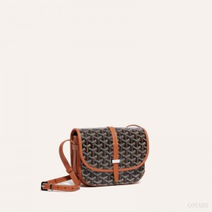 Goyard Belvedere PM Bag Mustat Ruskea | NZTE3643