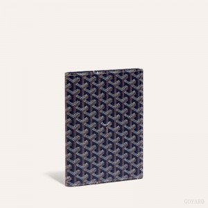 Goyard CASTIGLIONE DOCUMENT COVER Laivastonsininen Sininen | FMOE5364