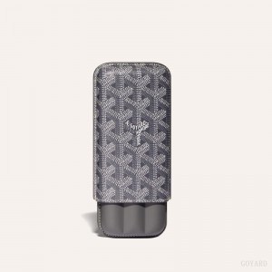 Goyard CHURCHILL 3 CIGAR CASE Harmaat | GBFZ7701