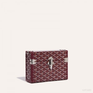 Goyard Cassette Trunk Bag Viininpunainen | NBBV3648