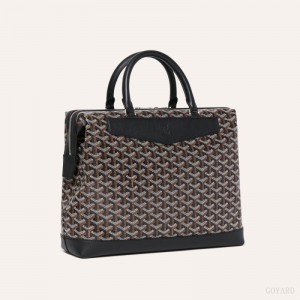 Goyard Cisalpin Document Case Mustat | DPOX5593