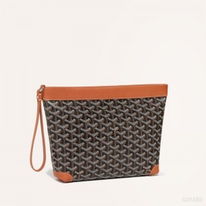 Goyard Conti pouch Mustat Ruskea | VEVS2097