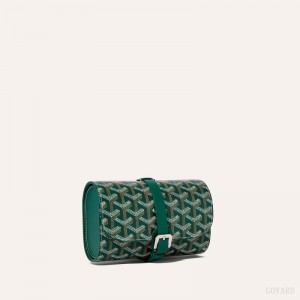 Goyard DOUBLE TRAVEL WATCH CASE Vihreä | AFWC5841