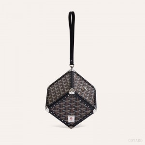 Goyard Dé Trunk Bag Mustat | LWMN7461