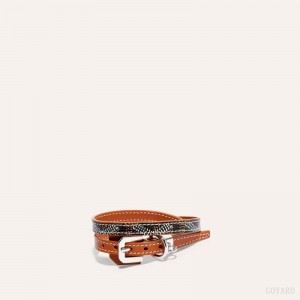 Goyard EDMOND BRACELET Mustat Ruskea | TILH7918