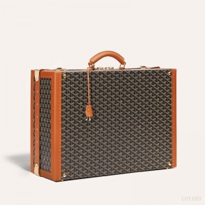 Goyard GRAND HÔTEL 55 CASE Mustat Ruskea | QFRY8334