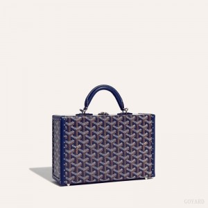 Goyard Grand Hôtel Trunk Bag Laivastonsininen Sininen | ICZV9920