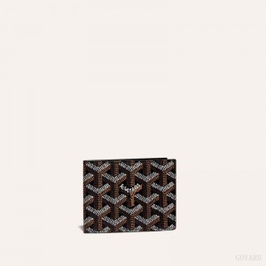 Goyard INSERT VICTOIRE CARD WALLET Mustat | MJHK6732