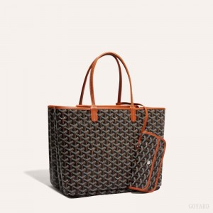 Goyard ISABELLE BAG Mustat Ruskea | RZJK4995