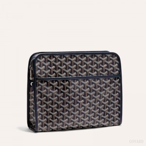 Goyard JOUVENCE GM TOILET BAG Laivastonsininen Sininen | MFLY9242