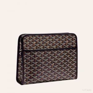 Goyard JOUVENCE GM TOILET BAG Mustat | LOFY5603