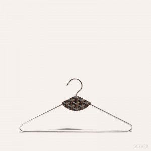 Goyard LIVRÉE PAIR OF HANGERS Mustat Ruskea | NJJF9218