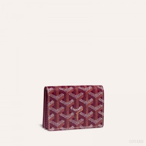 Goyard MALESHERBES CARD WALLET Viininpunainen | BSVU0874