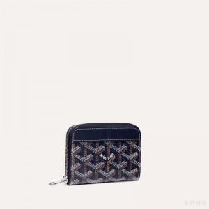 Goyard MATIGNON MINI WALLET Laivastonsininen Sininen | TRRD9940