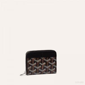 Goyard MATIGNON MINI WALLET Mustat | HZQC0591