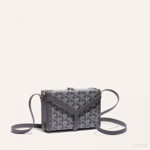 Goyard MINAUDIÈRE TRUNK BAG Harmaat | QDZG1035