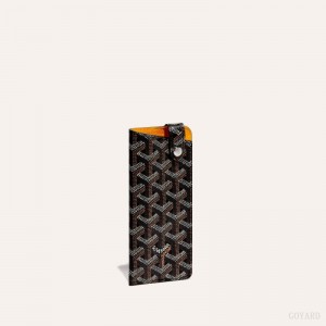 Goyard MONTMARTRE PM GLASSES CASE Mustat | AMRF9317