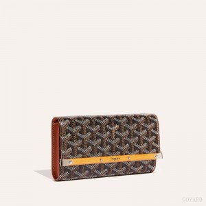 Goyard Monte-Carlo Mini Case Mustat Ruskea | ZTGF8123