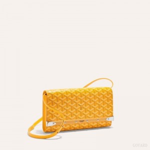 Goyard Monte-Carlo PM Clutch Keltainen | IBDS5630