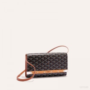 Goyard Monte-Carlo PM Clutch Mustat Ruskea | MEQI9447