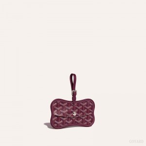 Goyard Os Grey Dog pocket Viininpunainen | RPRS6760