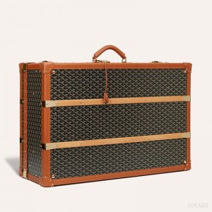 Goyard PALACE 80 SUITCASE Mustat Ruskea | DROL3458