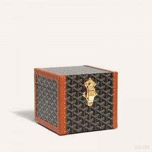 Goyard PARIS CASE Mustat Ruskea | PMIC9115