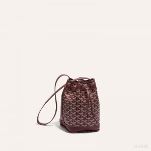 Goyard PETIT FLOT BUCKET BAG Viininpunainen | YCKS0818