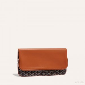 Goyard SAINTE-MARIE CLUTCH Mustat Ruskea | JEEY2757