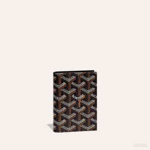 Goyard SAINT-MARC CARD WALLET Mustat | ERGN8092