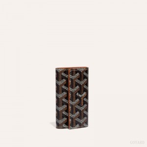 Goyard SAINT-MICHEL KEY RING Mustat Ruskea | LYHT5236