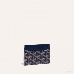 Goyard SAINT-SULPICE CARD WALLET Laivastonsininen Sininen | KKGW9116