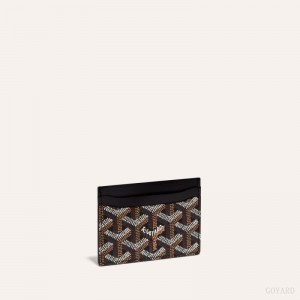 Goyard SAINT-SULPICE CARD WALLET Mustat | EYBE6253