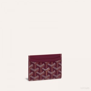 Goyard SAINT-SULPICE CARD WALLET Viininpunainen | KZWT1859