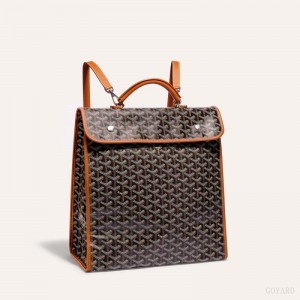 Goyard SAINT LEGER BACKPACK Mustat Ruskea | URGA0355