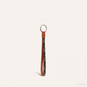 Goyard SESAME KEY RING Mustat Ruskea | STPX2738