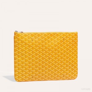 Goyard Sénat MGM Pouch Keltainen | XQFF7718