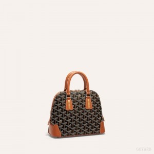 Goyard Vendôme Mini Bag Mustat Ruskea | NUBH5659