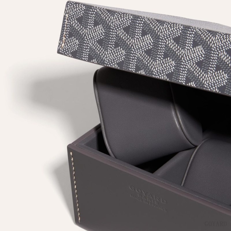 Goyard 4 WATCH CASE Harmaat | MPFH3429