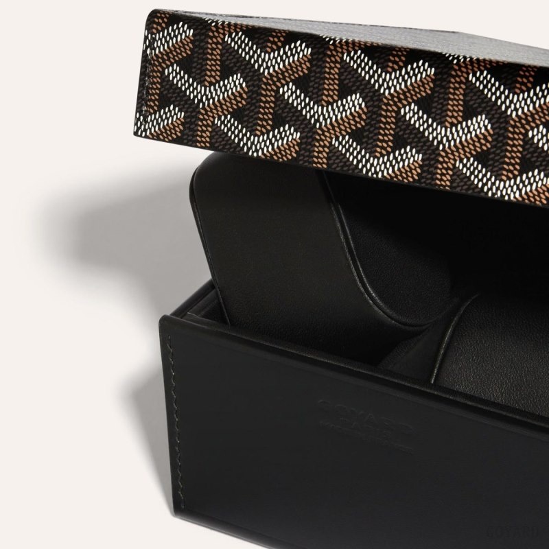 Goyard 4 WATCH CASE Mustat | HHDF2329