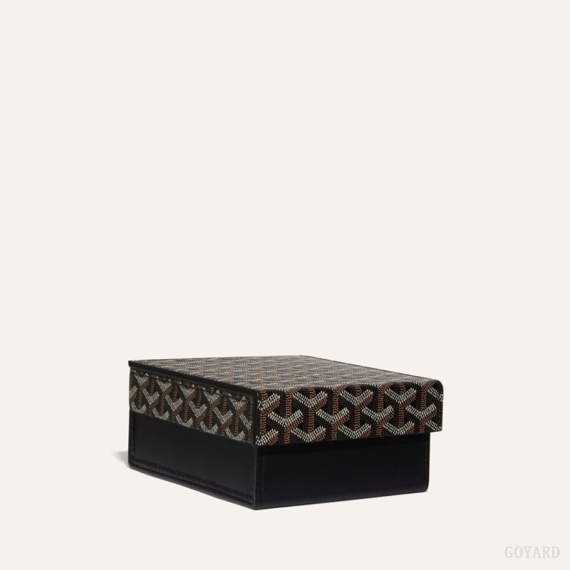 Goyard 4 WATCH CASE Mustat | HHDF2329