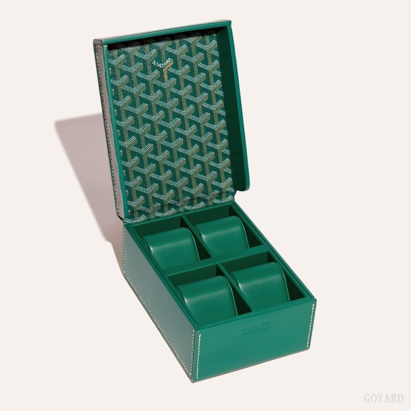 Goyard 4 WATCH CASE Vihreä | MIYP4117