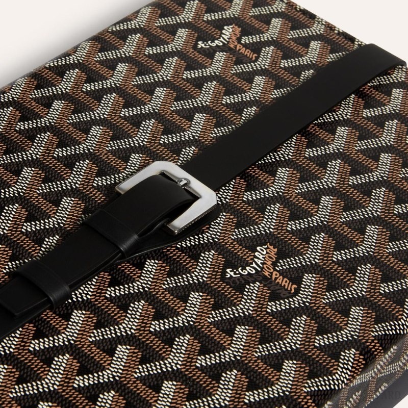 Goyard 8 WATCH CASE Mustat | YVFW4039